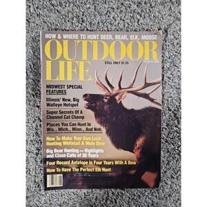 Outdoor Life Vintage Magazine August 1981 Hunting Fishing Outdoor Sports